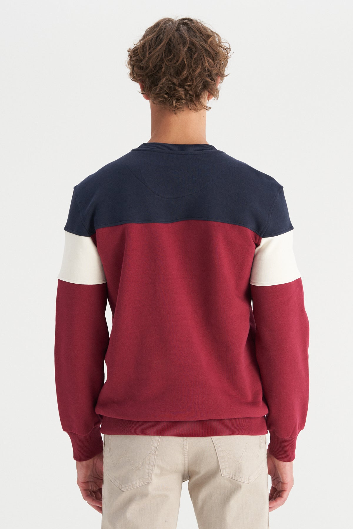 WRANGLER Erkek Bordo Sweatshirt W242284